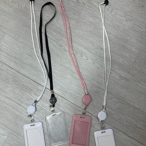 사원증, 카드, 릴홀더 목걸이, 사원증, 4개, 일괄