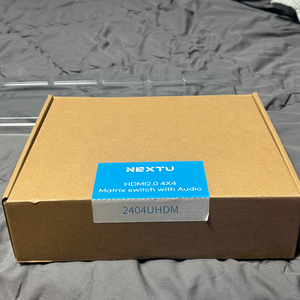 NEXT 2404uhdm 4X4 매트릭스
