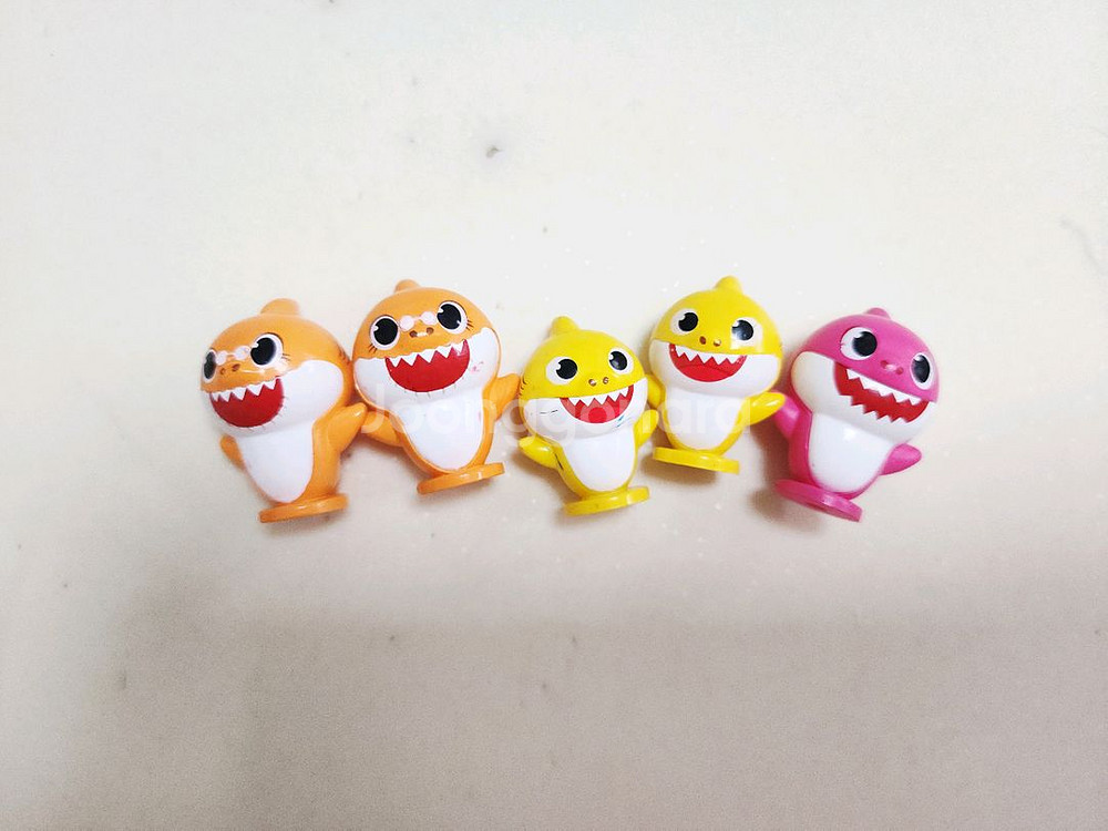 핑크퐁 상어가족 멜로디 패드, 피규어--1