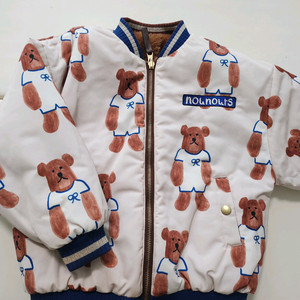 리미떼두두 곰 베어 퍼 리버시블 점퍼 m