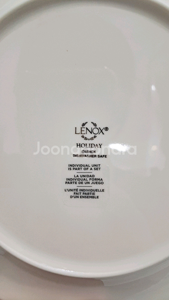 레녹스 홀리데이 샐러드접시 새상품--3