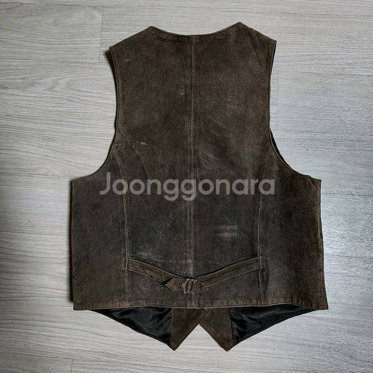 스웨이드 조끼--1