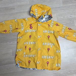 (3회착용)베베드피노 리버시블 레인코트 (우비) L