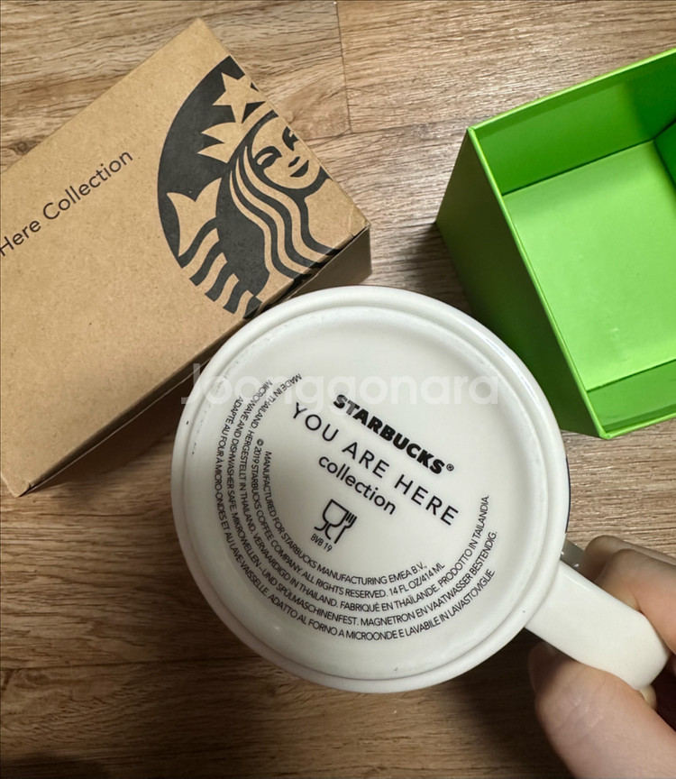 스타벅스 유아히어 프랑스 파리 시티컵(새제품)--2
