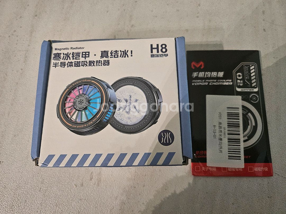 스마트폰/태블릿 냉각 쿨러, 마그네틱 시트 셋트--0