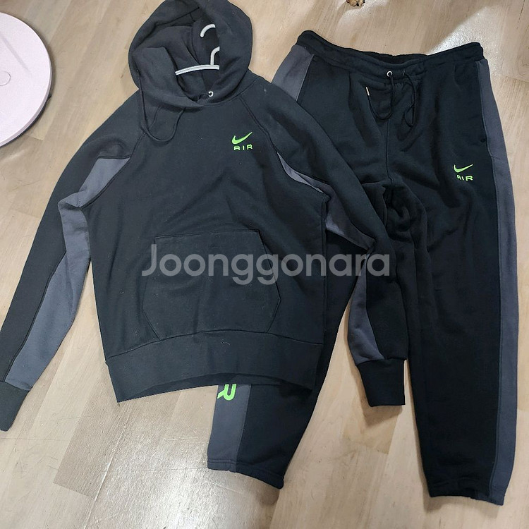 나이키 테리 후드티 조거바지 세트 나이키트레이닝세트--0