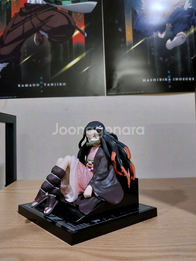 귀멸의칼날 피규어 제일복권 네즈코 B상 2개--1