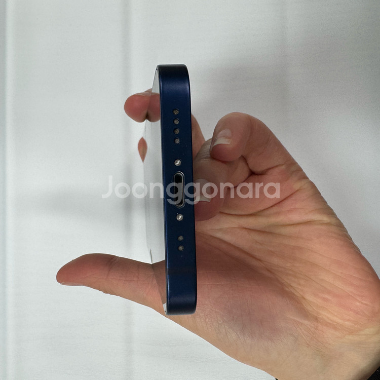 상태깨끗 아이폰12미니 64기가 블루 공기계중고폰알뜰폰키즈폰저가폰--5