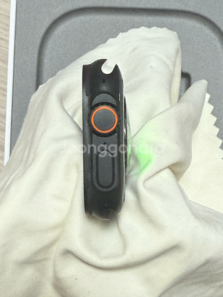 애플워치 울트라3 티타늄 블랙 배터리효율100% 보증26.11.2까지 W-10--3