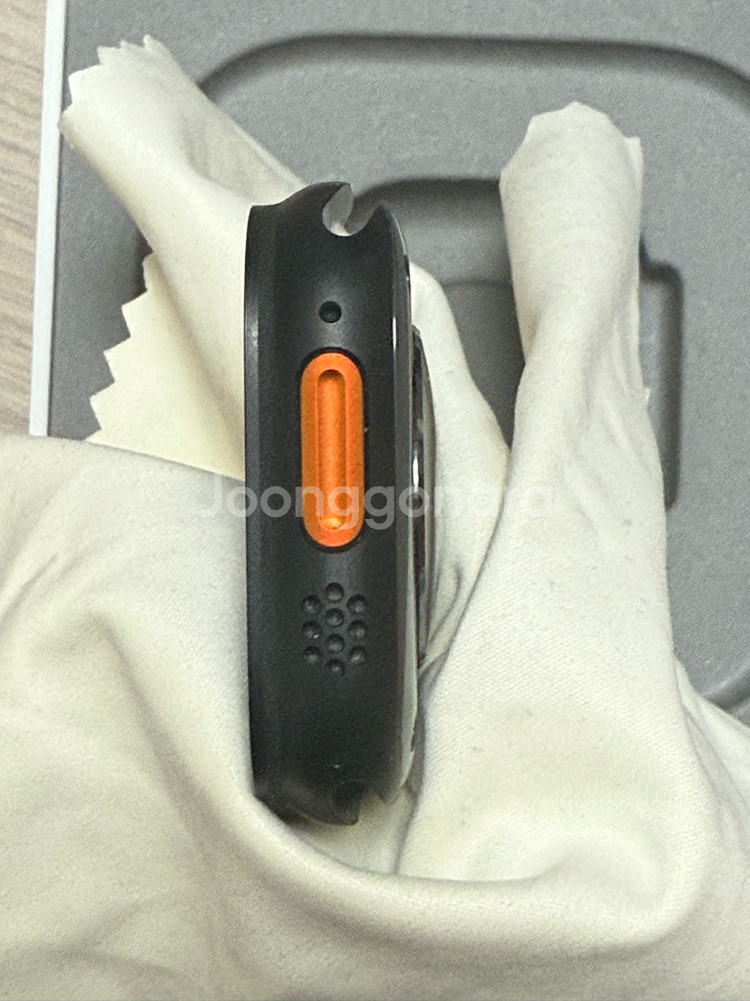 애플워치 울트라3 티타늄 블랙 배터리효율100% 보증26.11.2까지 W-10--5