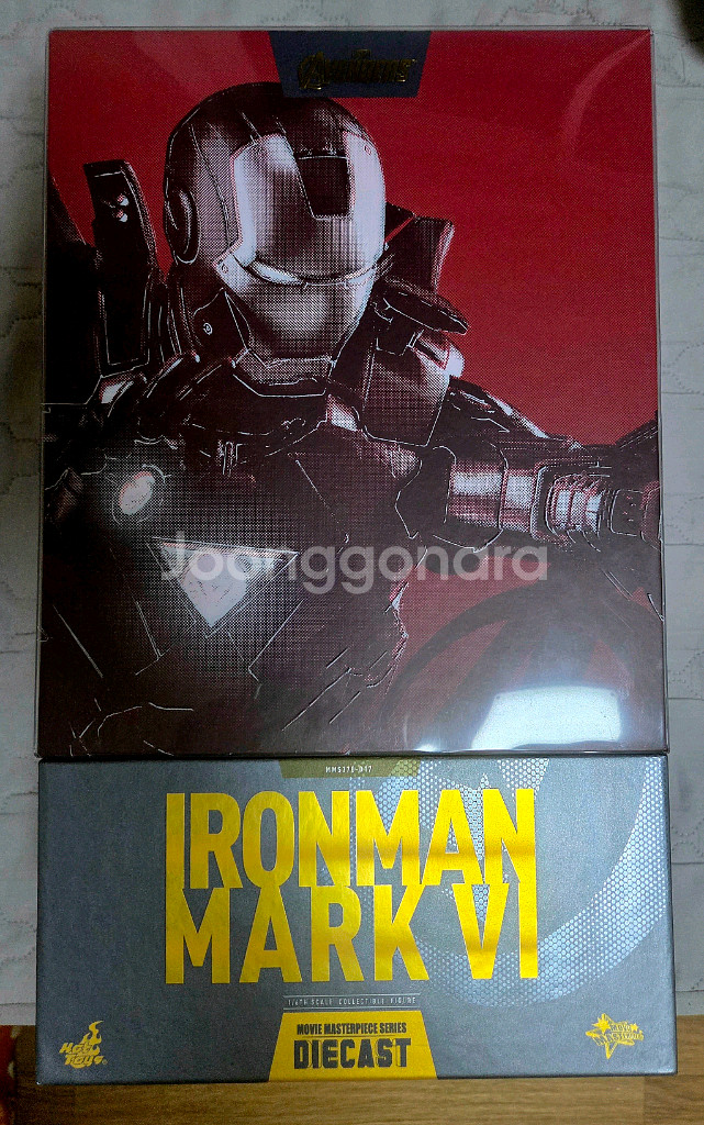 핫토이 아이언맨 마크6 1.0 다이캐스트--2
