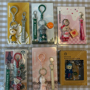 스타벅스 홈스위트홈, 제주하르방, 청룡, 범 베어리스타 키체인 키링