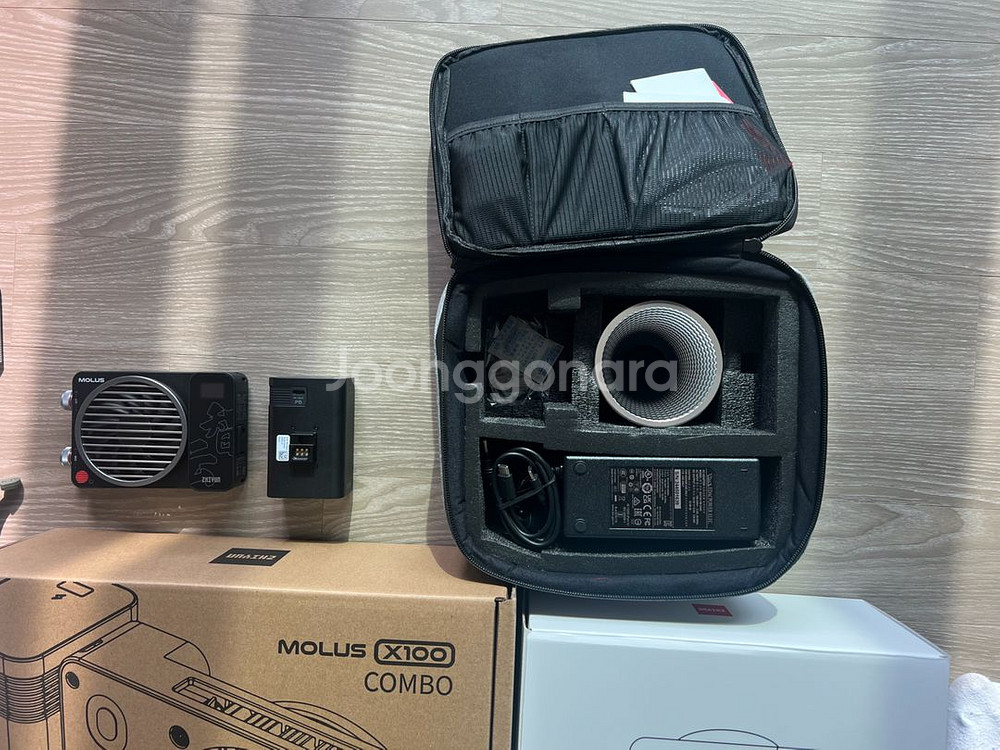 지윤 모루스 X100콤보 조명 세트--2