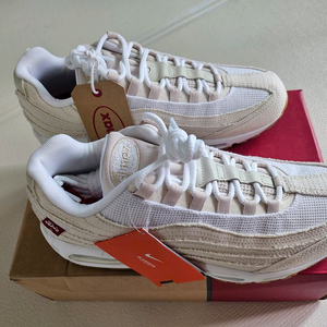 (280)나이키X리바이스 에어맥스95 화이트