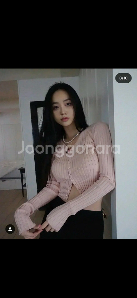 페일제이드 맥가디건 연핑크, 스카이블루--0