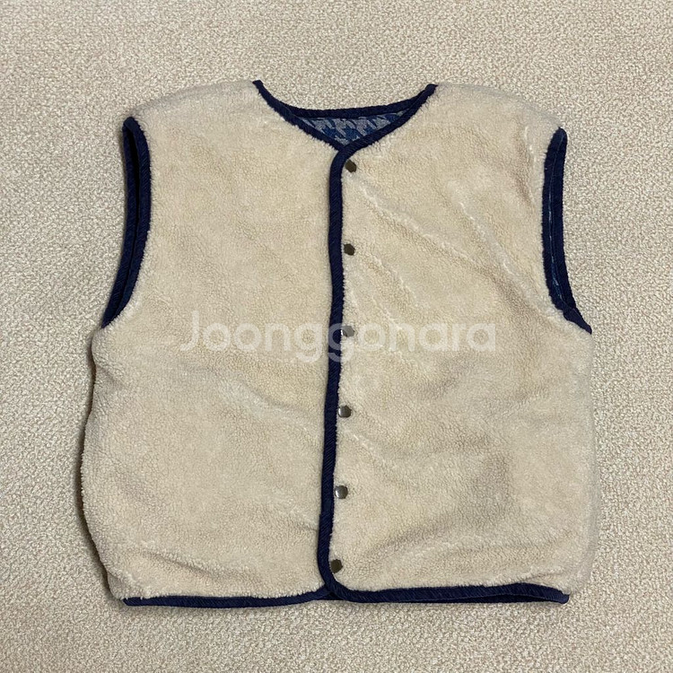 리미떼두두 키즈 리버시블 양면 조끼 XXL 8-9세--0