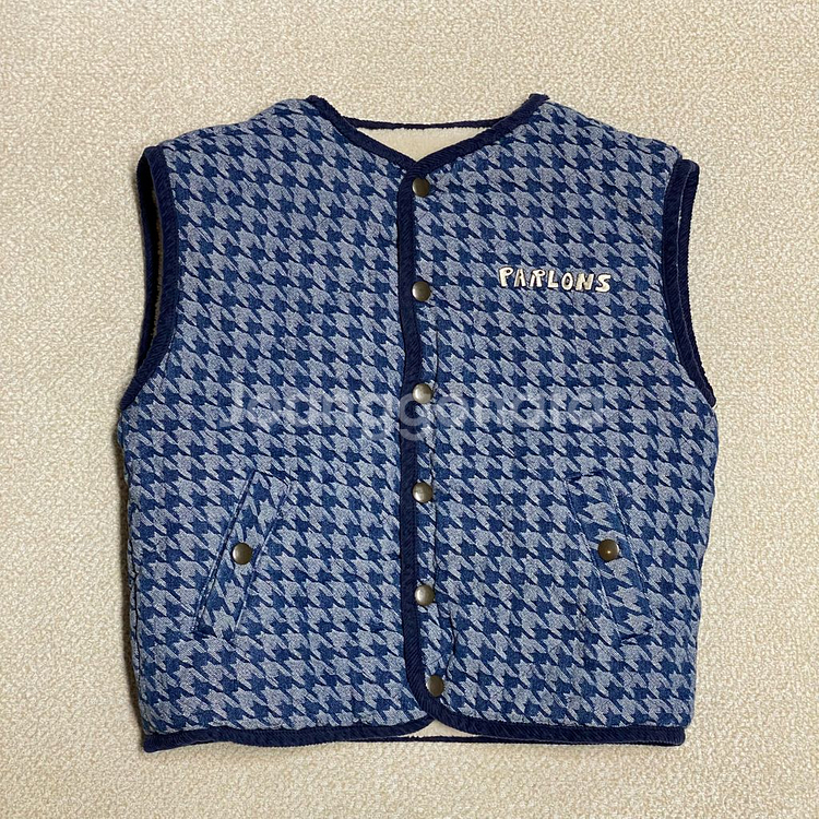 리미떼두두 키즈 리버시블 양면 조끼 XXL 8-9세--3