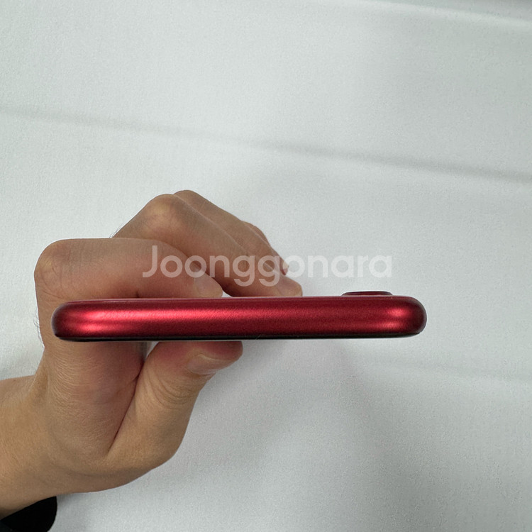 상태최상급 아이폰SE2 64기가 레드 공기계중고폰알뜰폰서브폰세컨폰퀵가능--4