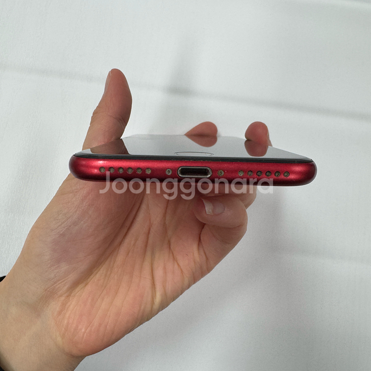 상태최상급 아이폰SE2 64기가 레드 공기계중고폰알뜰폰서브폰세컨폰퀵가능--5