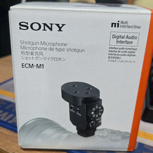 소니 ECM-M1 촬영용 마이크