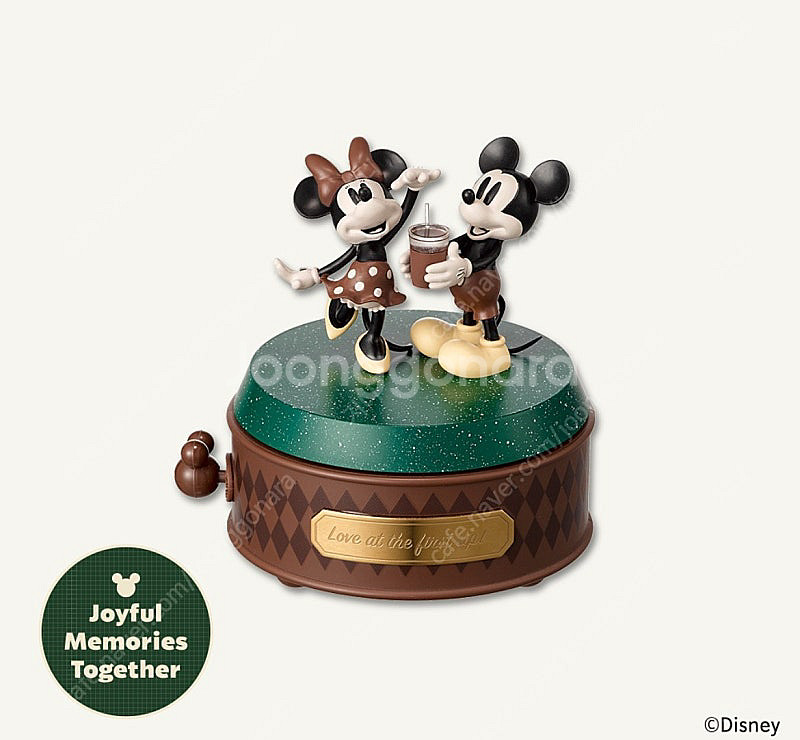 스타벅스 오텀 디즈니 조이풀 피규어 오르골--2