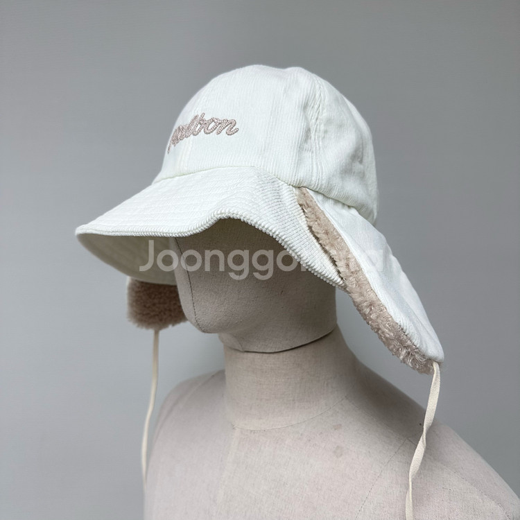 MALBON 말본골프 코듀로이 보아 귀달이 버킷햇 모자 56cm--0