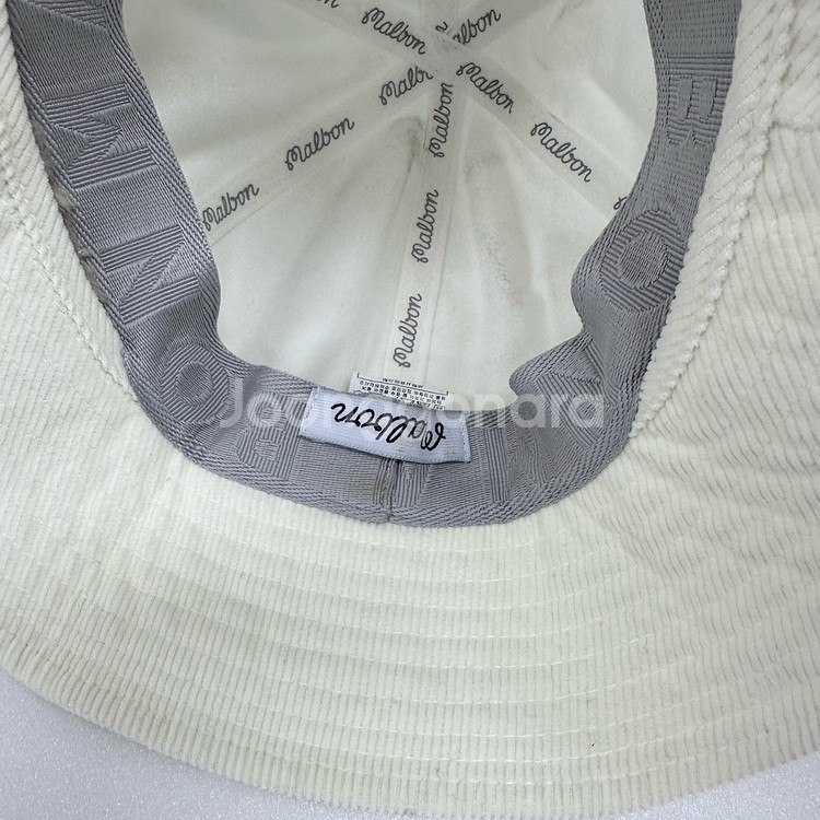 MALBON 말본골프 코듀로이 보아 귀달이 버킷햇 모자 56cm--5