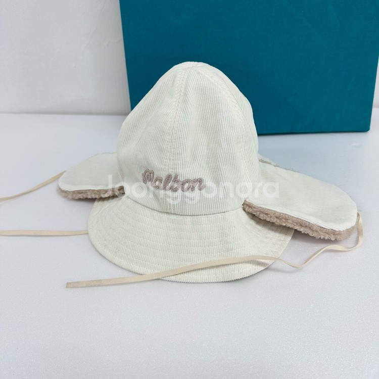 MALBON 말본골프 코듀로이 보아 귀달이 버킷햇 모자 56cm--4