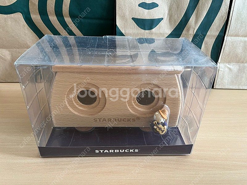 스타벅스 서머 우드 스피커 미개봉 새상품--0