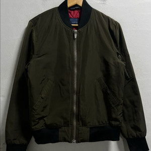 95 ZARA 자라 누빔 Ma-1 항공점퍼 블루종 자켓