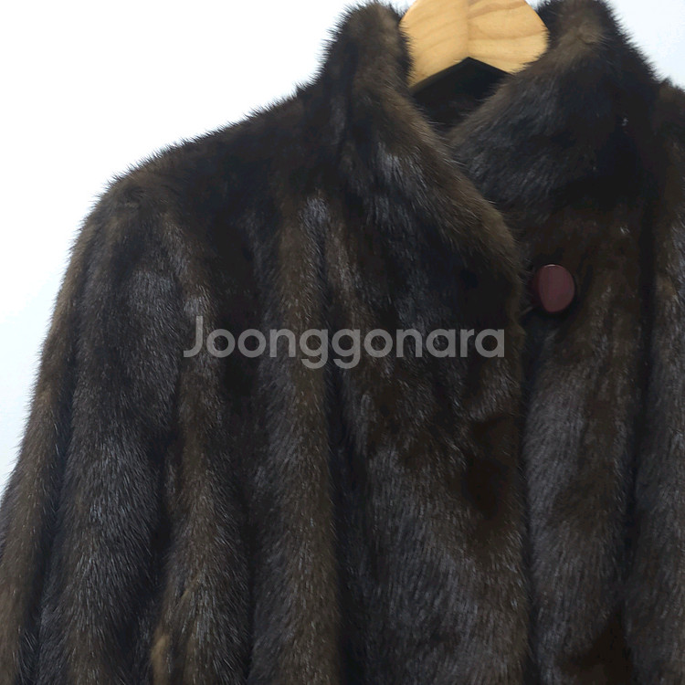 진도 밍크 코트--2