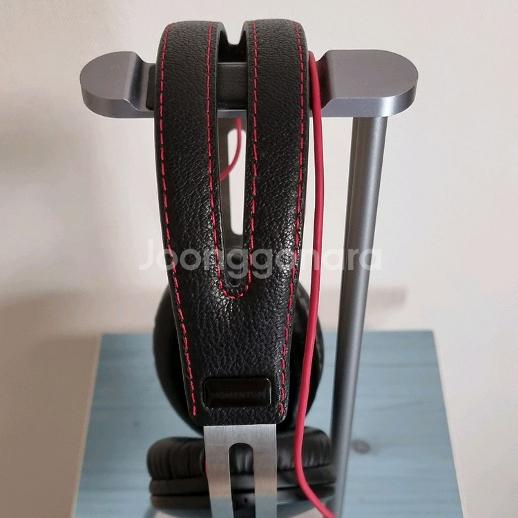 젠하이저 모맨텀 세미 오버이어 유선 헤드폰--4