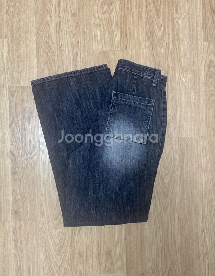 [새상품/오늘만 할인/무배]카펜더 와이드 데님 팬츠 S--2