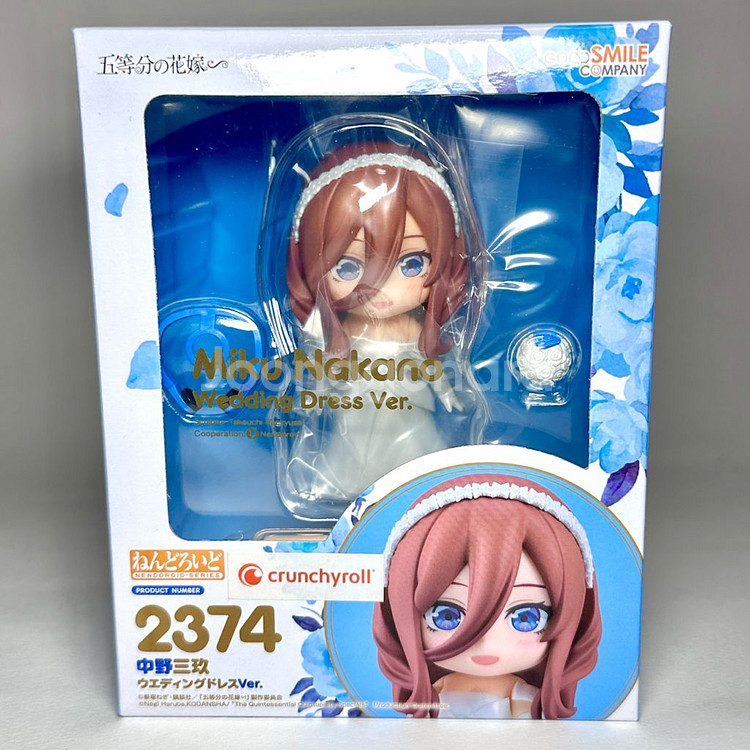 나카노 미쿠 웨딩 넨도로이드 5등분의 신부 넨도 피규어--0
