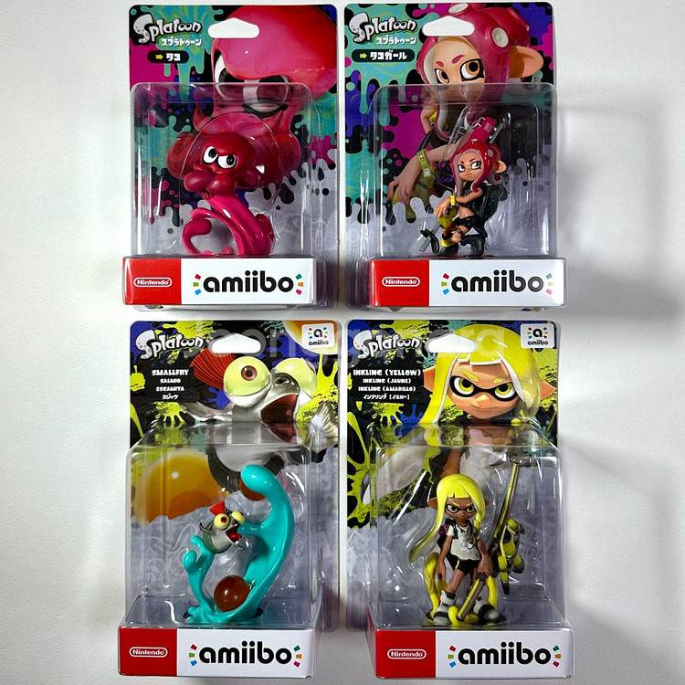 스플래툰 아미보 피규어 닌텐도 스위치 옥타링 잉클링--0