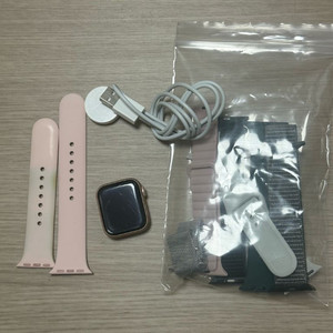 애플워치6 40mm 로즈골드색상