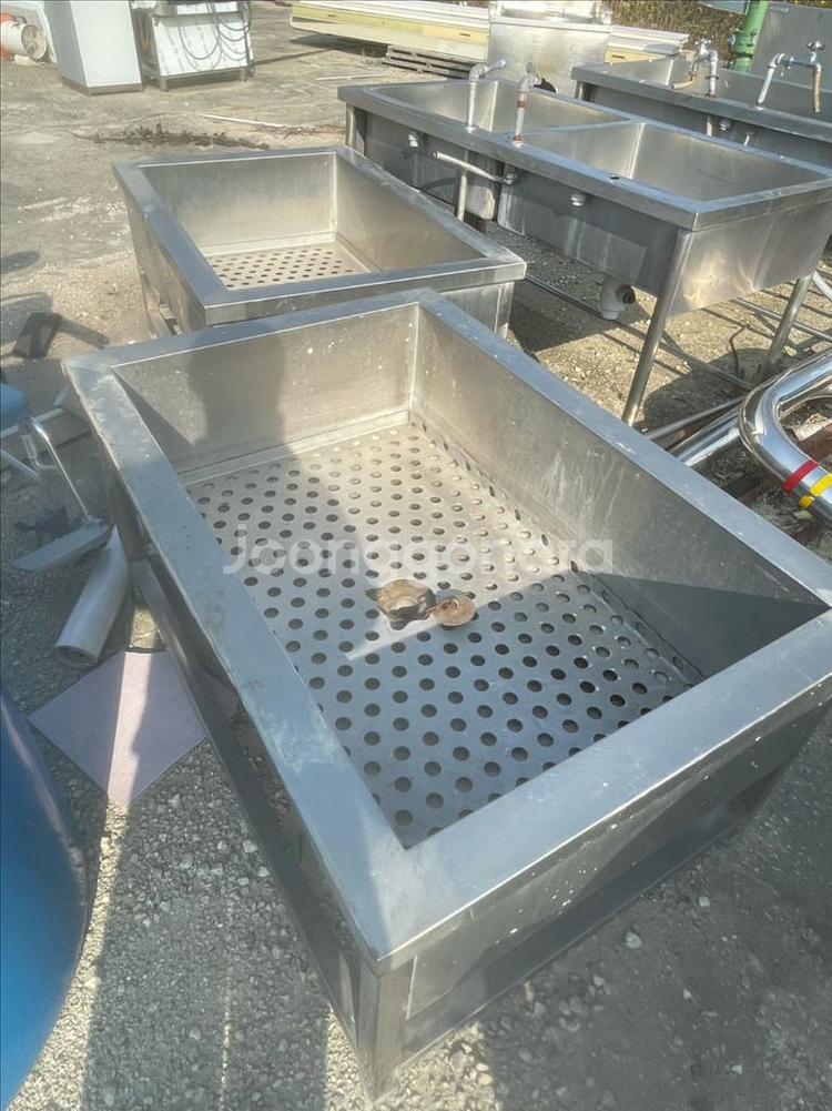 스텐 배수 드레인통--0