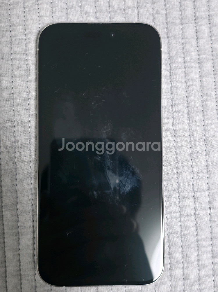 아이폰 15 프로 128GB화이트--8