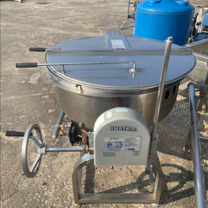 화신주방산업 간접가열 회전국솥