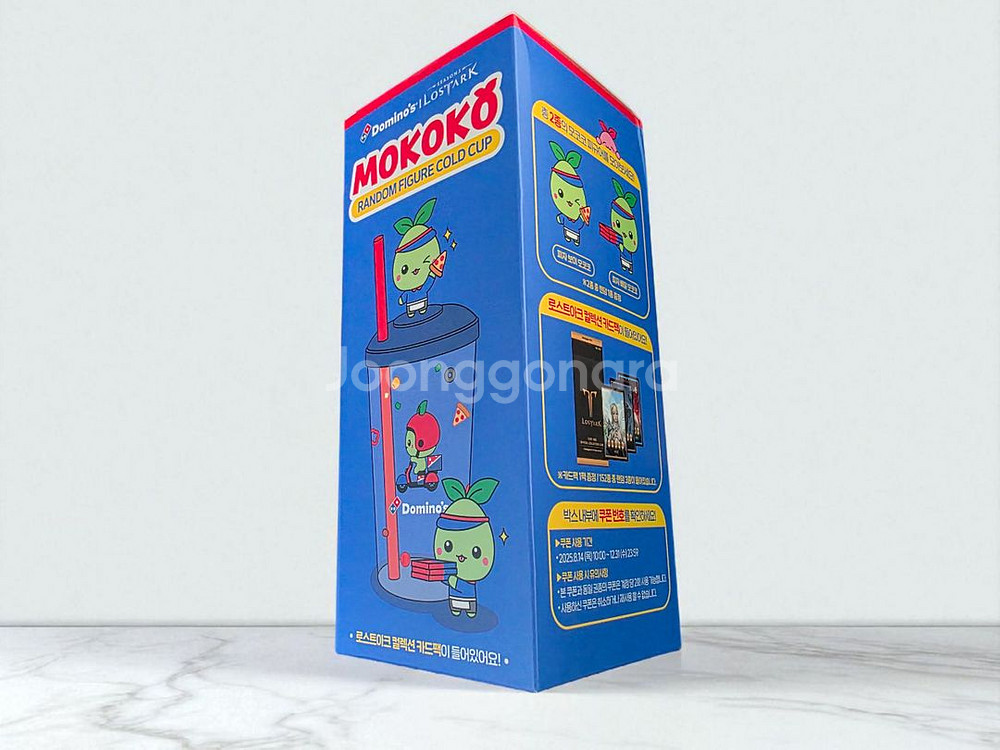 로스트아크 도미노피자 콜드컵 피규어 카드팩 쿠폰--0