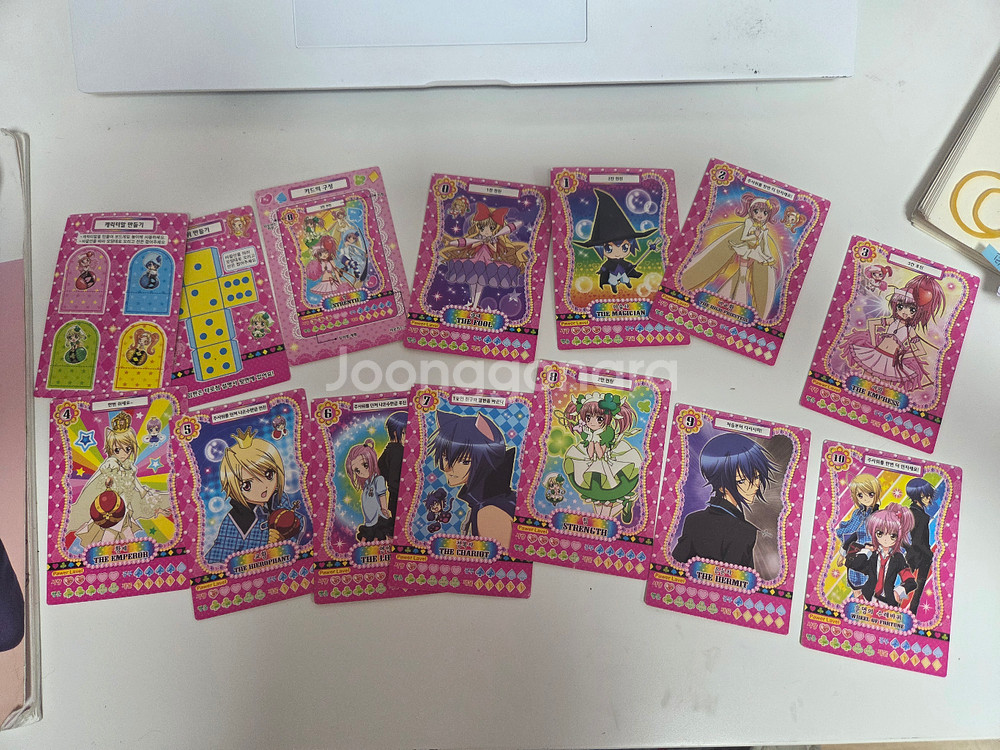고전 캐릭캐릭체인지 타로카드 보드게임--1