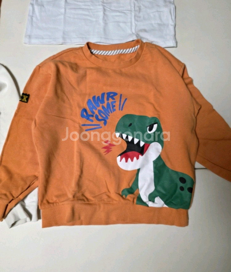 H&M 코코리따 남아 130 공룡 긴팔 티셔츠 맨투맨--4