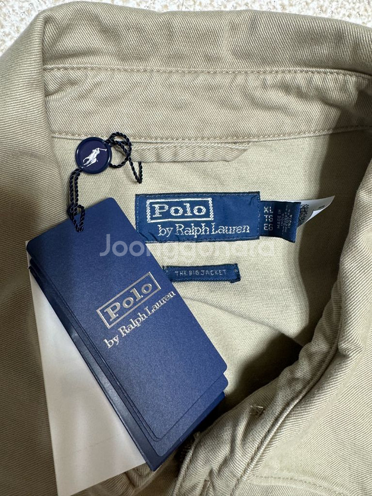 폴로 랄프로렌 빅자켓 베이지 XL--15