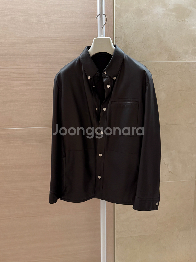 에르메스 가죽자켓--2