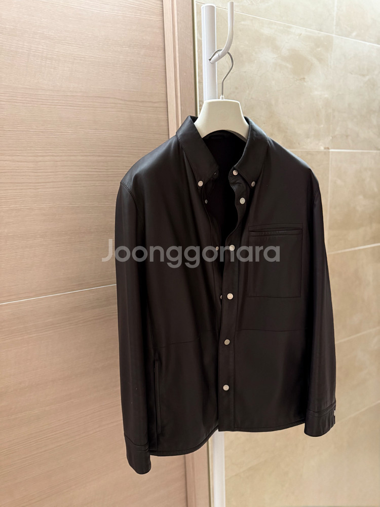 에르메스 가죽자켓--1
