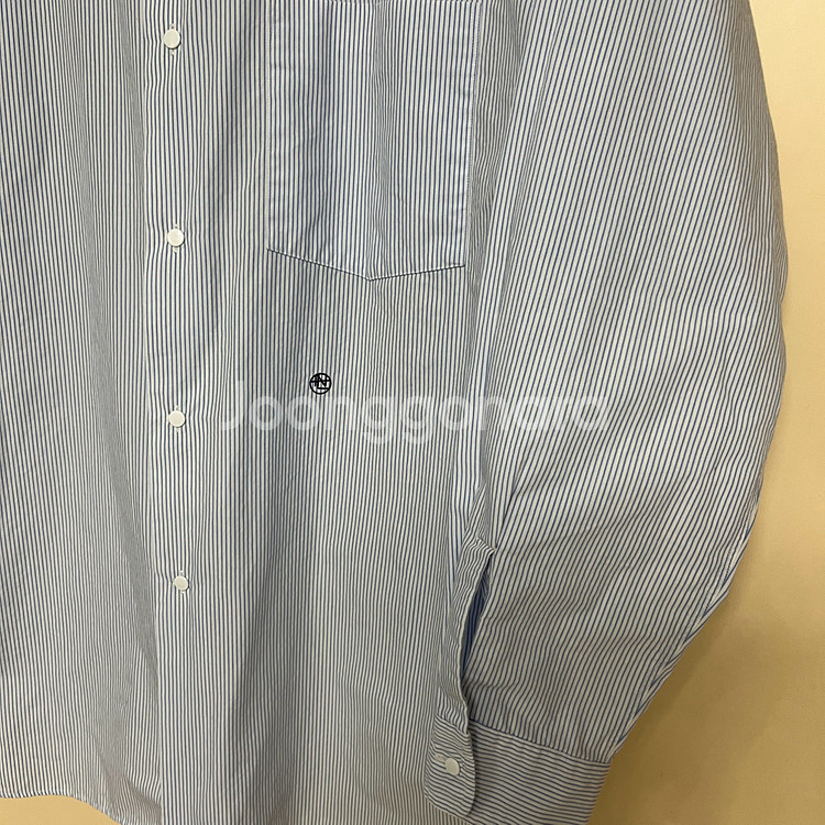 [M] 나나미카 윈드셔츠 블루 스트라이프 nanamica--2