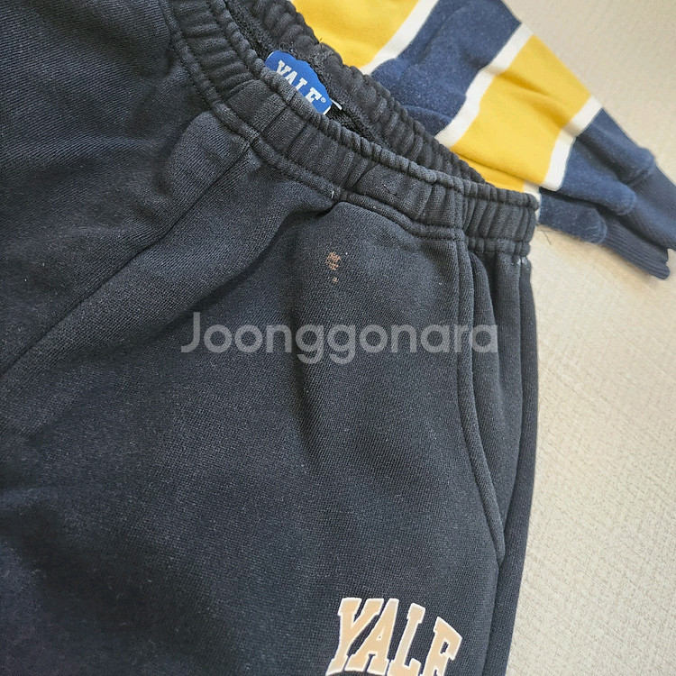 130 140 YALE 예일 상하복 셋업--3