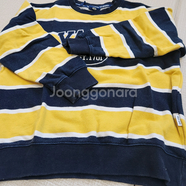 130 140 YALE 예일 상하복 셋업--2