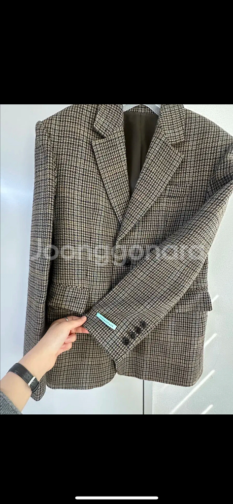 instantfunk 인스턴트펑크 체크 자켓--1