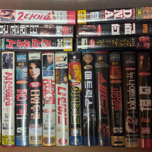 비디오테이프 34개 일괄